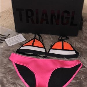 Triangl Bikini Set Sz M - Just bottoms